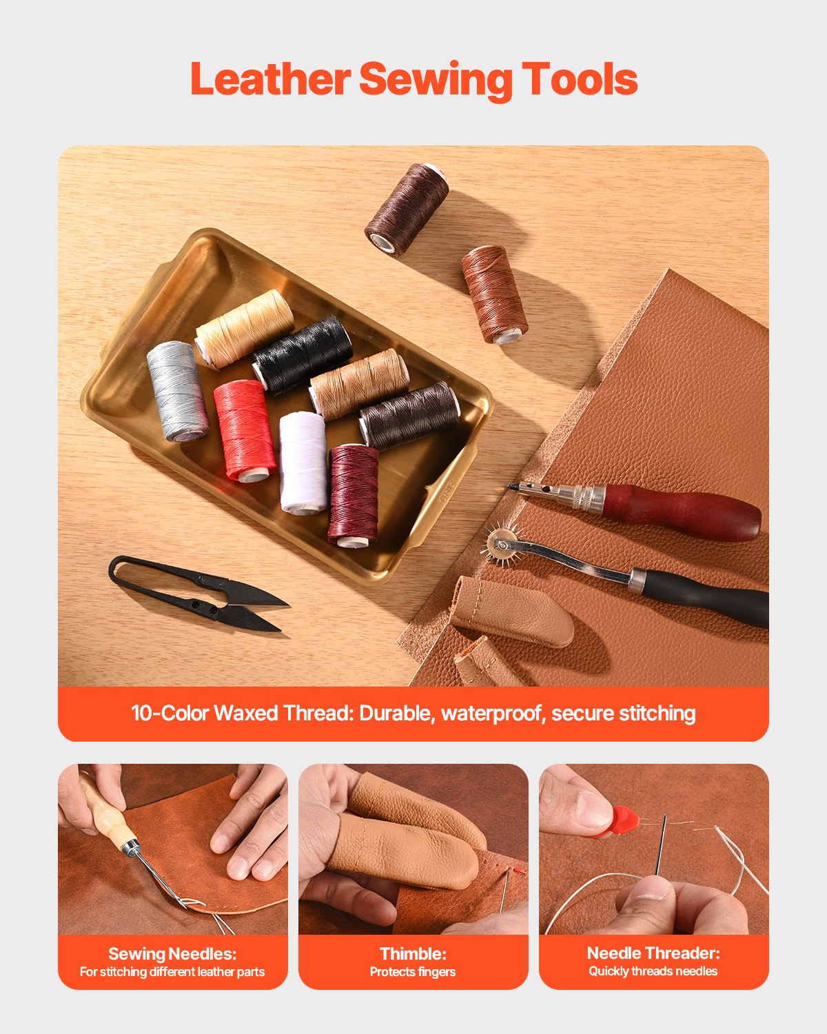 38 Essential Leather Craft Tools
