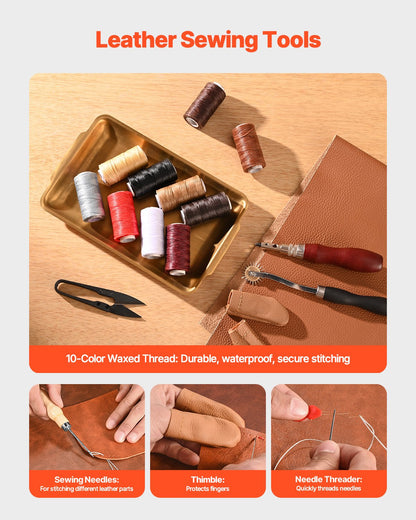 38 Essential Leather Craft Tools